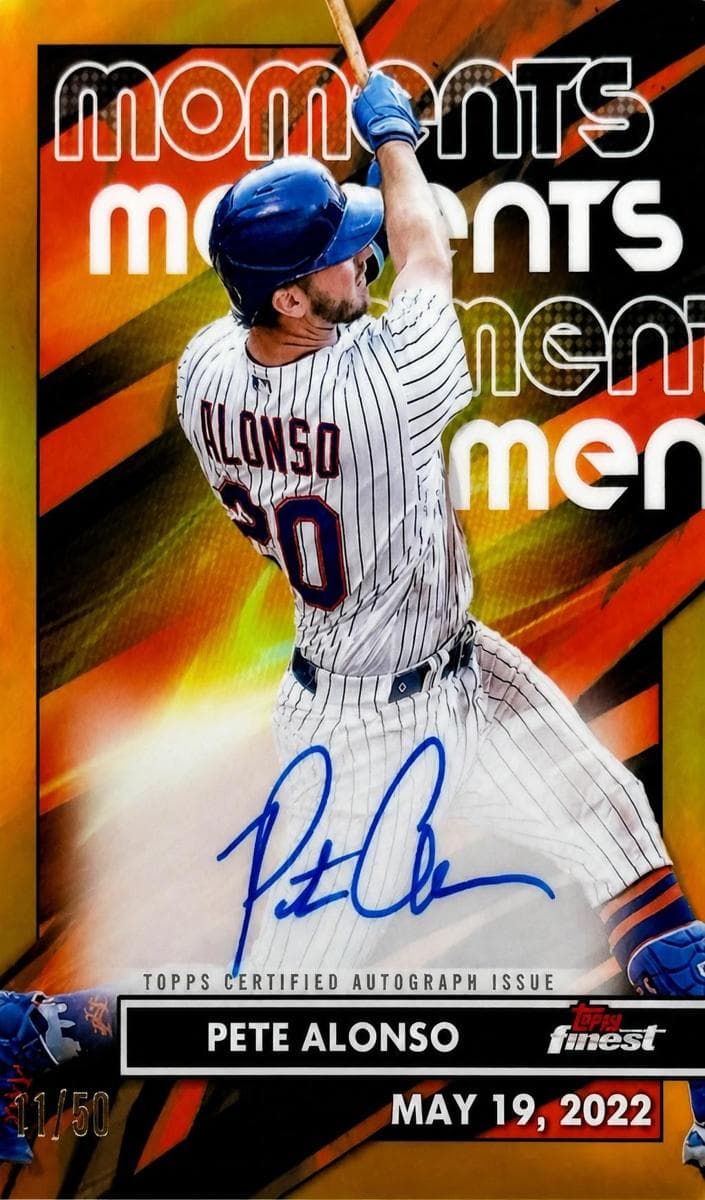Pete Alonso #FMA-PA