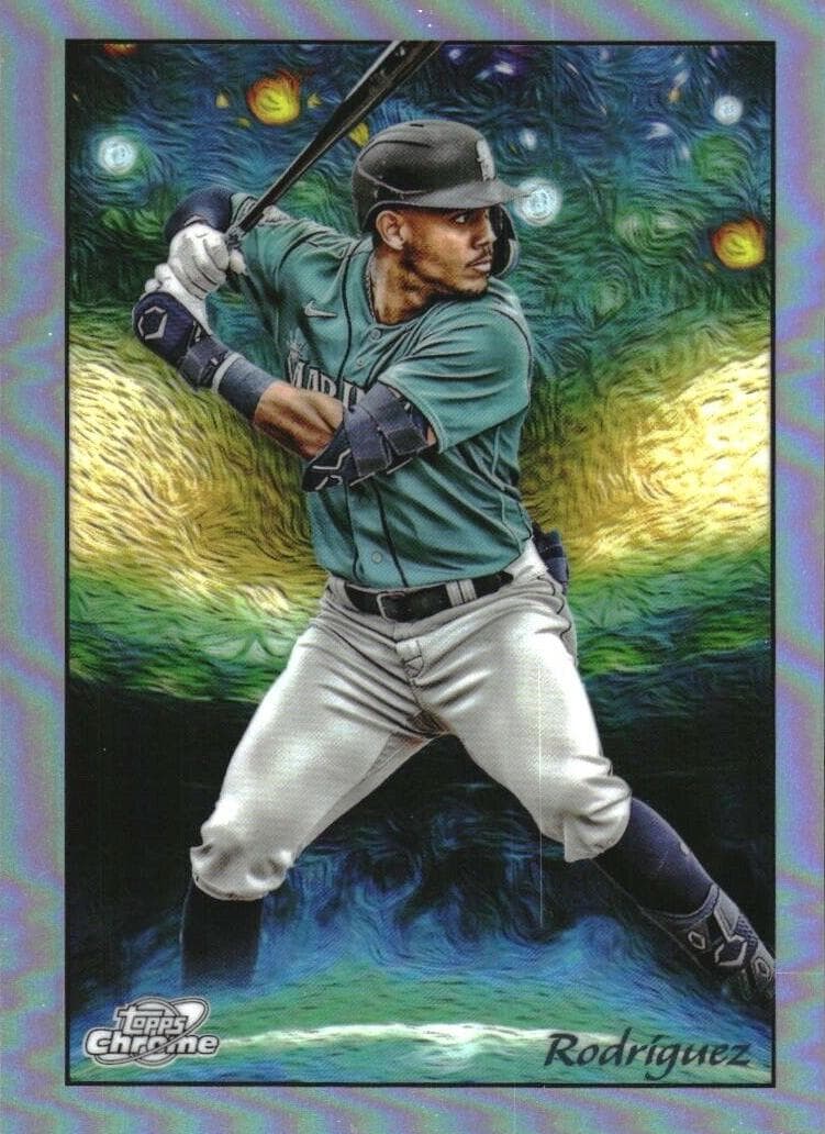 Julio Rodríguez 2023 topps Topps Cosmic Chrome