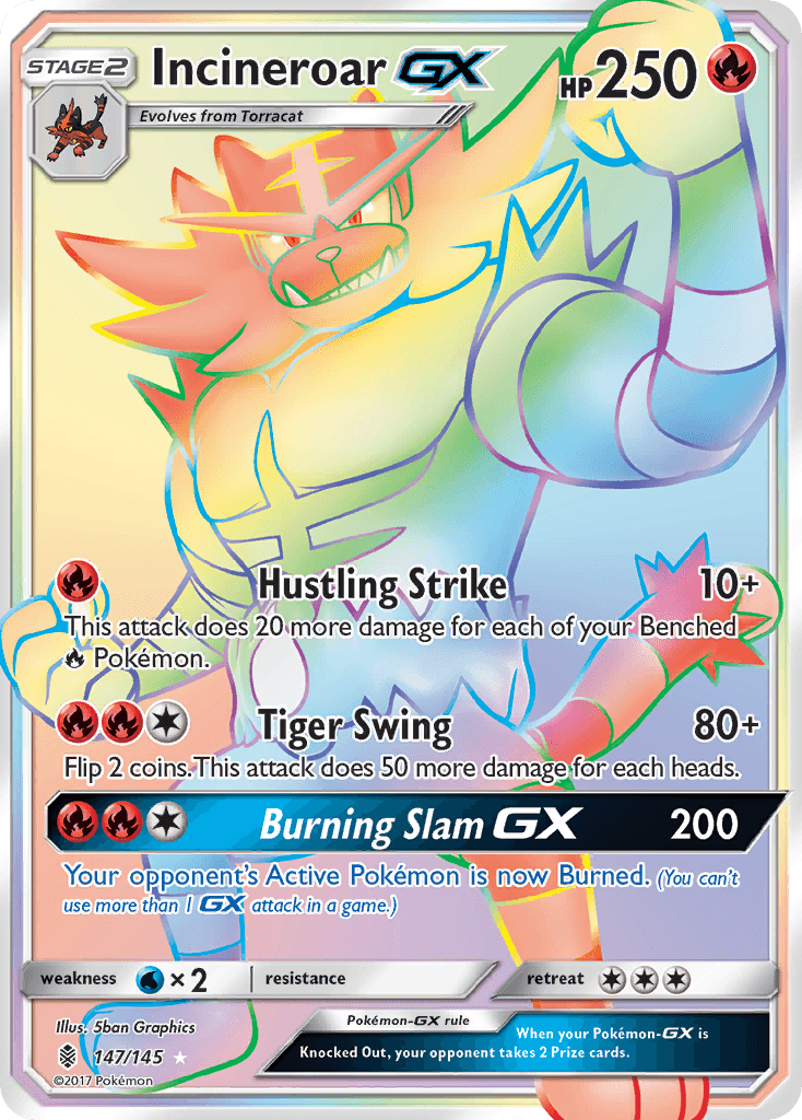 Incineroar GX #147