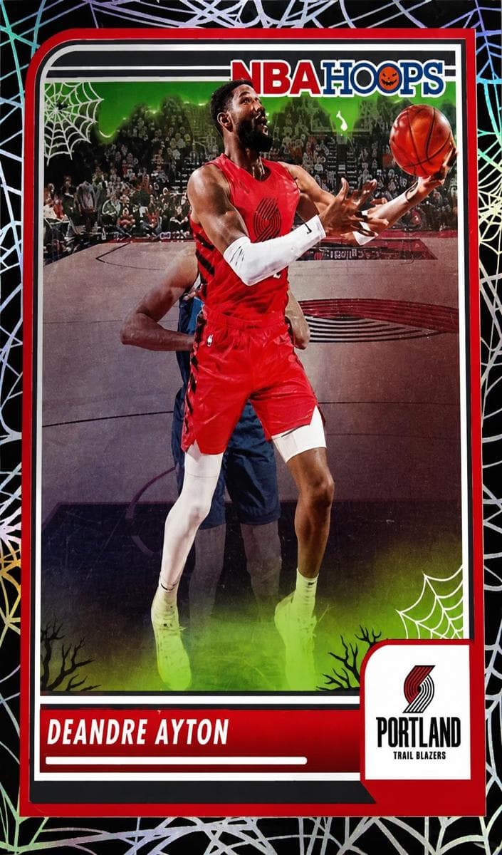 Deandre Ayton 2023 panini Hoops Haunted Hoops