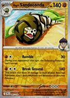 Hop's Sandaconda trading card