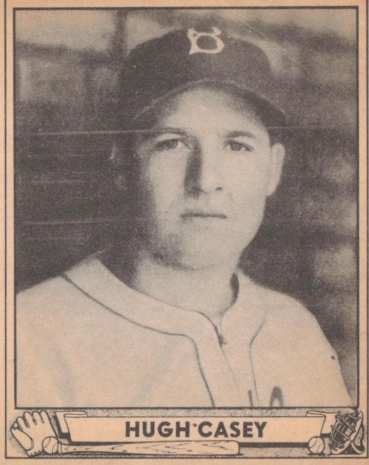 Hugh Casey 1940 unknown Play Ball