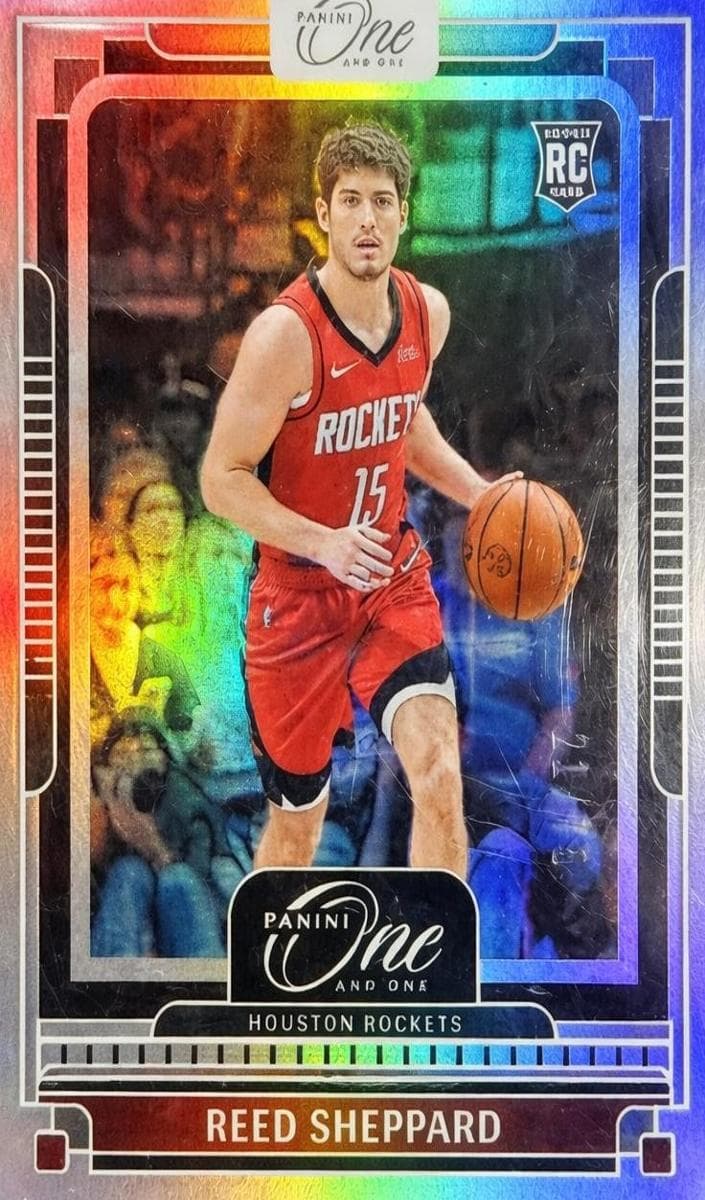 Reed Sheppard 2024 panini Panini One and One