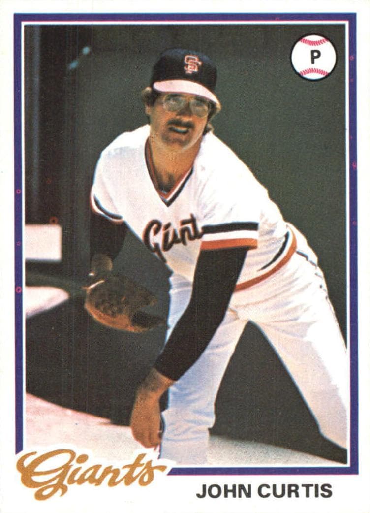 John Curtis 1978 topps Topps