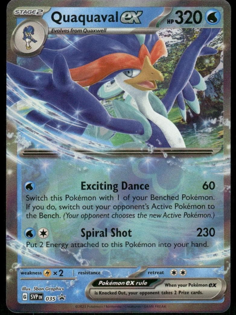 Quaquaval ex trading card