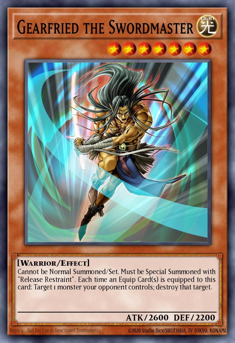 Gearfried the Swordmaster #SD5-EN016