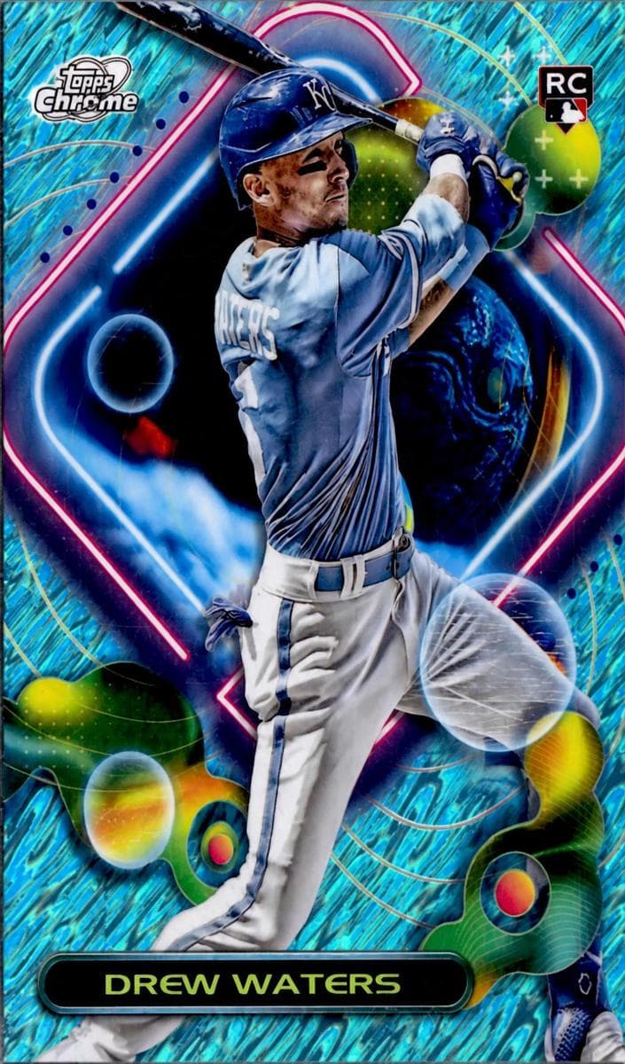 Drew Waters 2023 topps Topps Cosmic Chrome