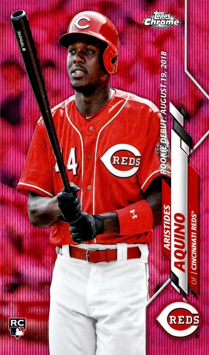 Aristides Aquino 2020 topps Topps Chrome Update