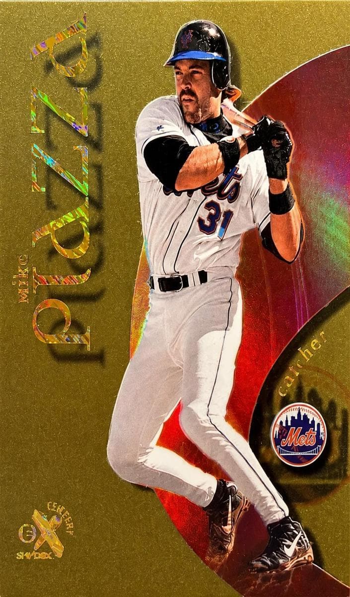 Mike Piazza 1999 fleer SkyBox E-X Century