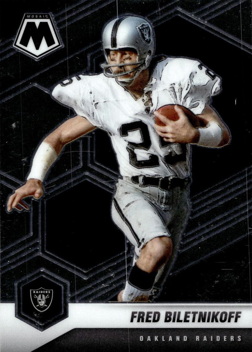 Fred Biletnikoff 2021 panini Panini Mosaic