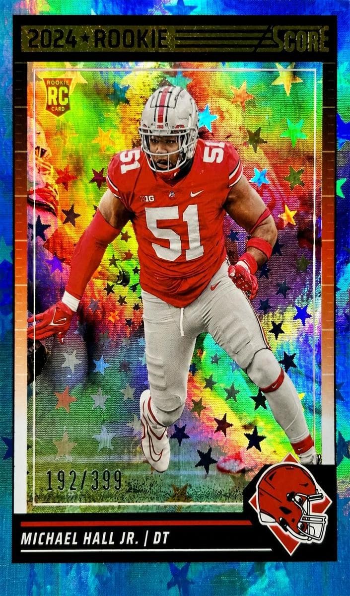Michael Hall Jr. 2024 panini