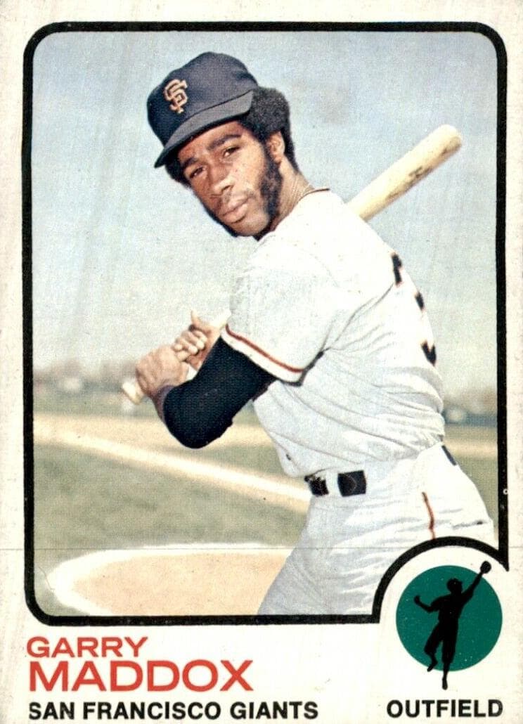 Garry Maddox 1973 topps Topps