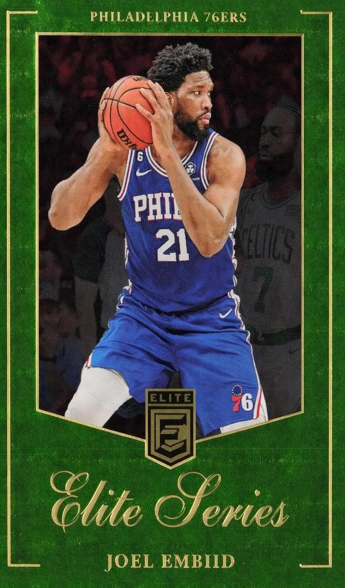 Joel Embiid 2023 panini Donruss Elite