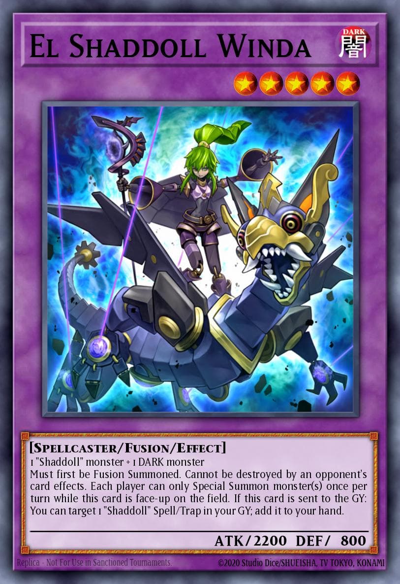 El Shaddoll Winda 2018 Yu-Gi-Oh!