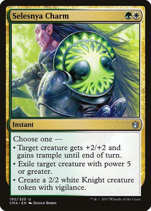 Selesnya Charm 2017 Magic: The Gathering Commander Anthology