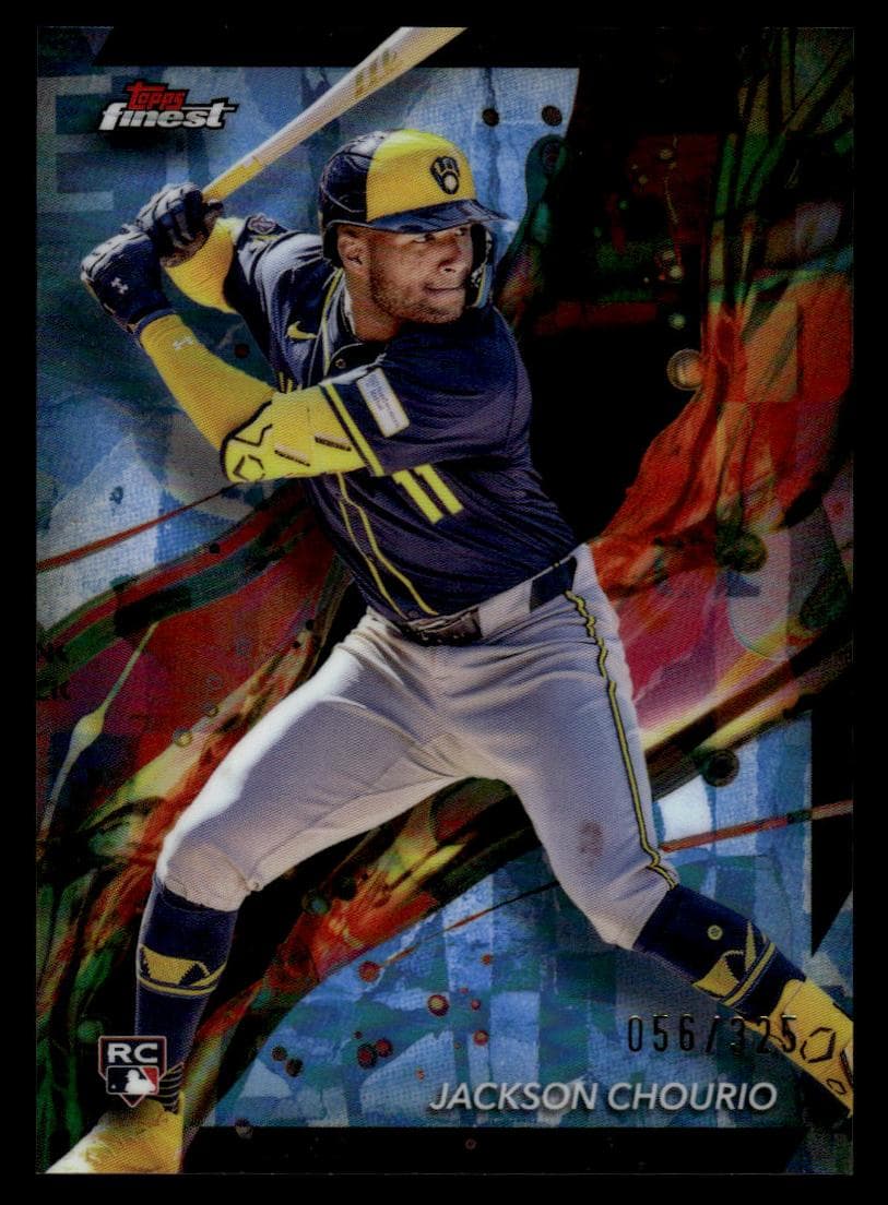 Jackson Chourio 2024 Finest rookie card