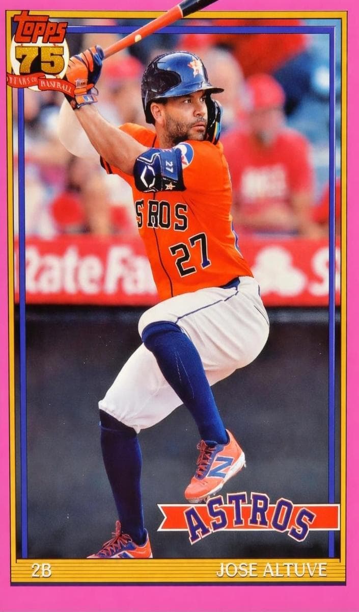 Jose Altuve 2026 topps Topps
