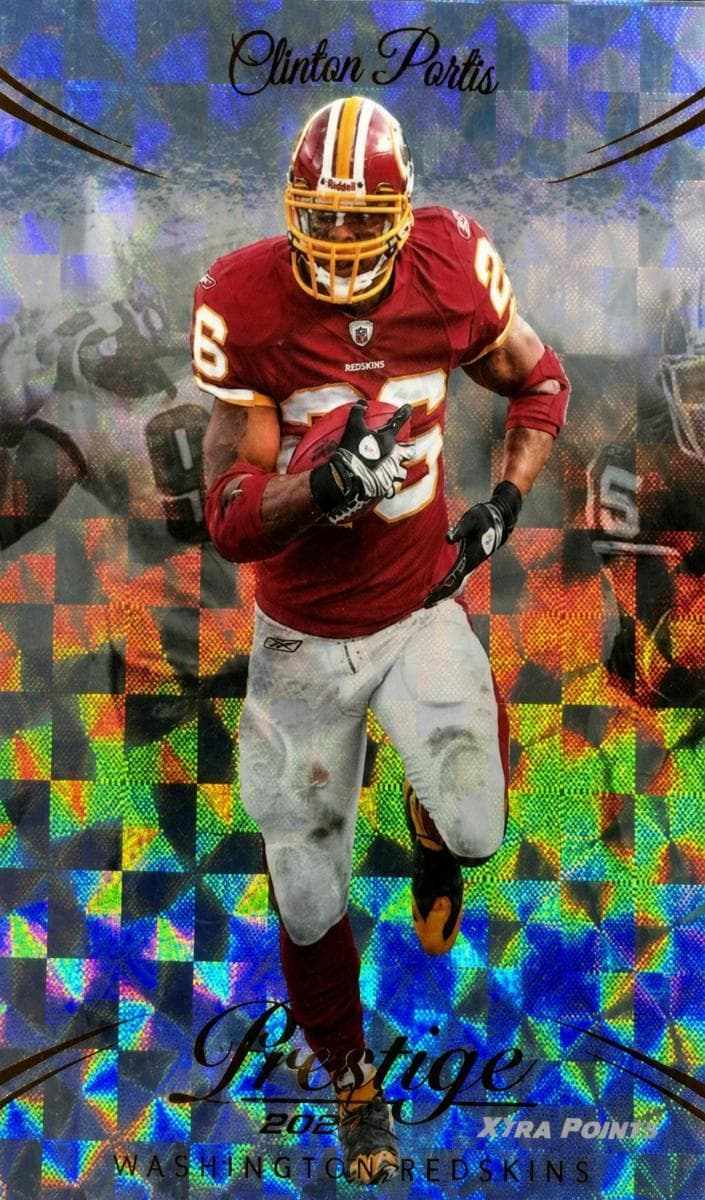 Clinton Portis trading card