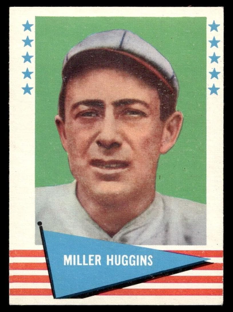 Miller Huggins 1961 fleer