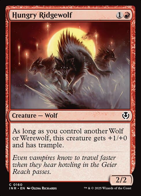 Hungry Ridgewolf 2022 Magic: The Gathering Innistrad: Double Feature