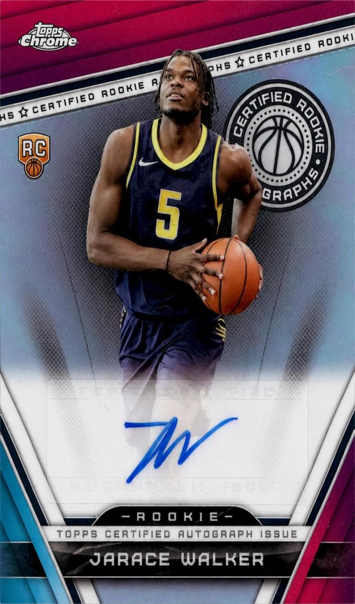 Jarace Walker 2023 topps Topps Chrome