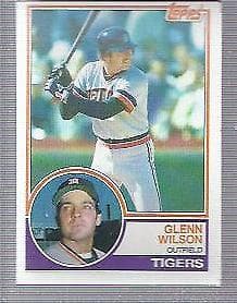 Glenn Wilson trading card
