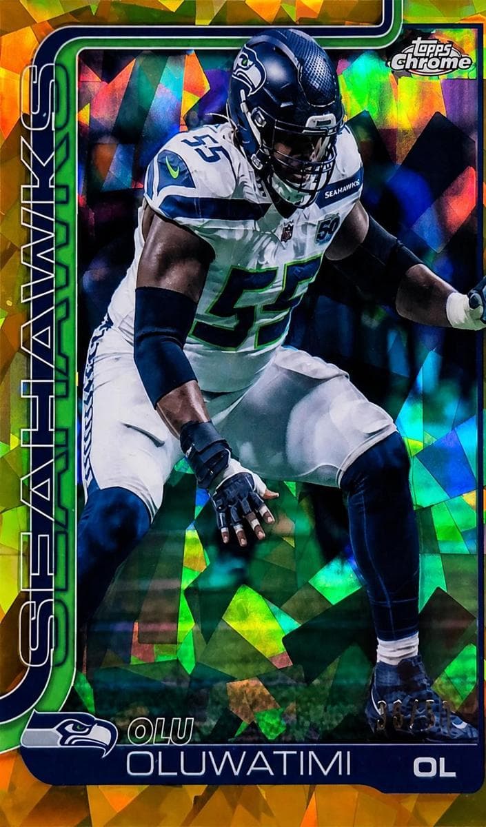 Olu Oluwatimi 2025 topps Topps Chrome Sapphire