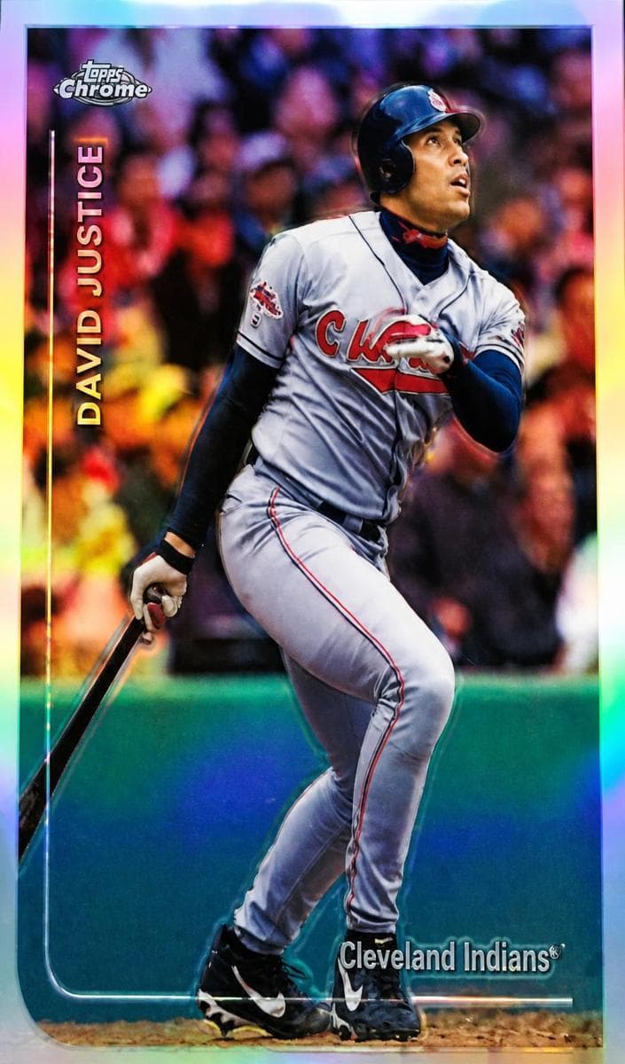 David Justice 1999 topps Topps Chrome