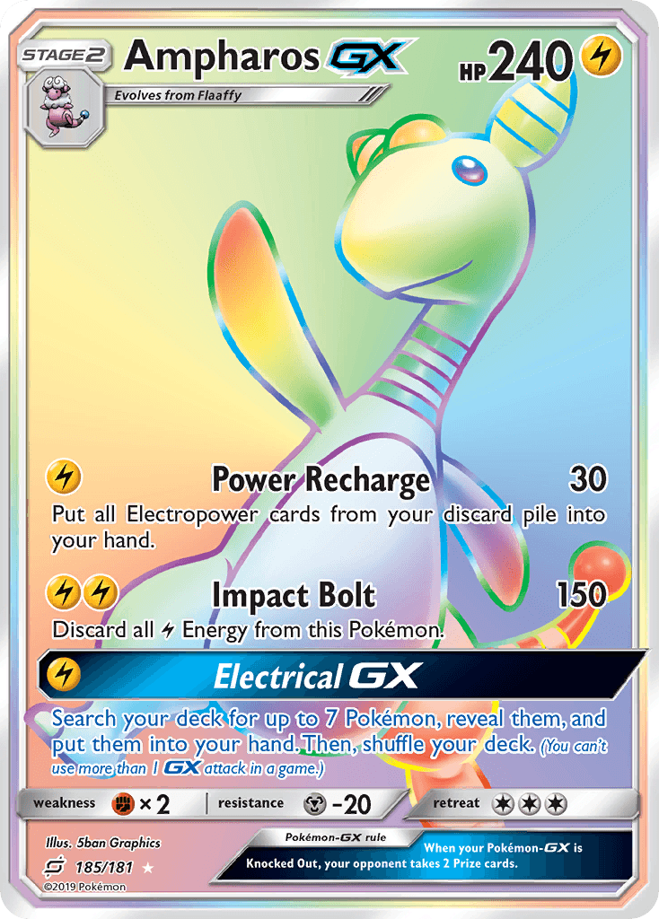 Ampharos GX #185