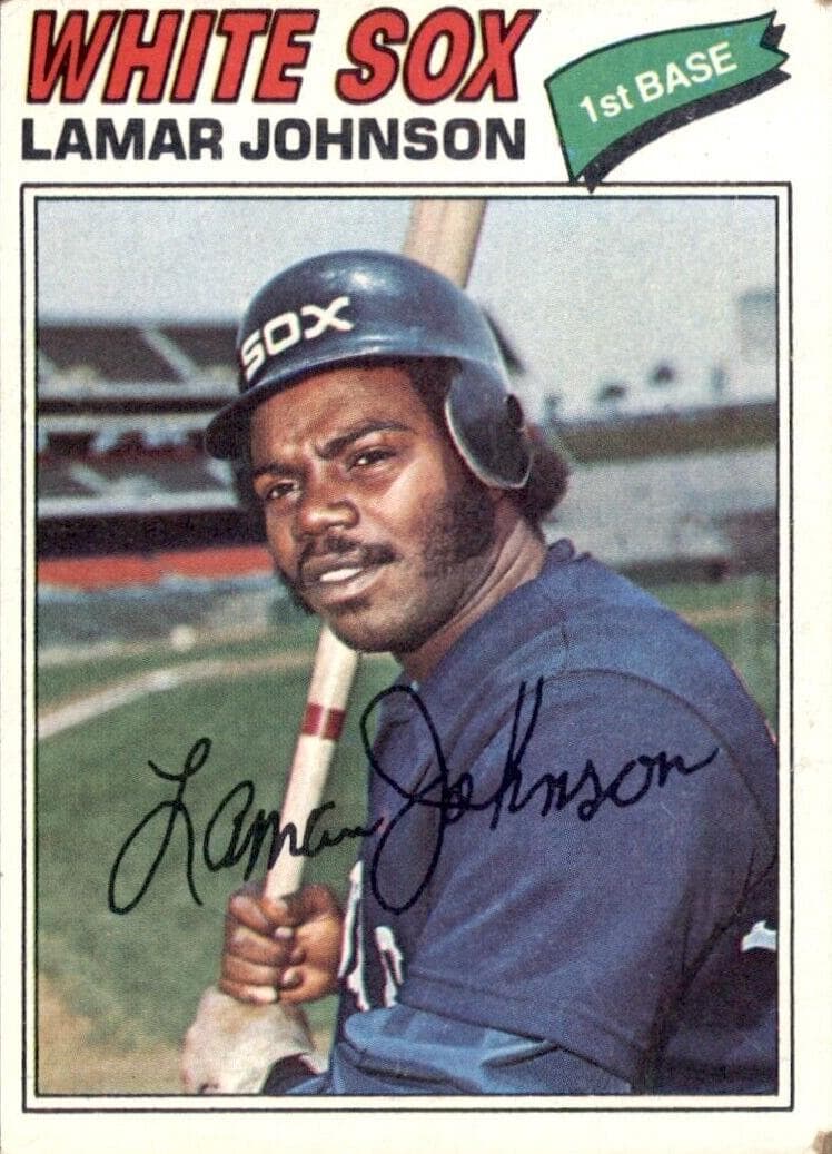 Lamar Johnson 1977 topps Topps