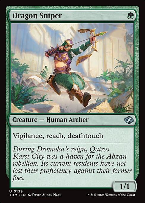 Dragon Sniper 2025 Magic: The Gathering Tarkir: Dragonstorm