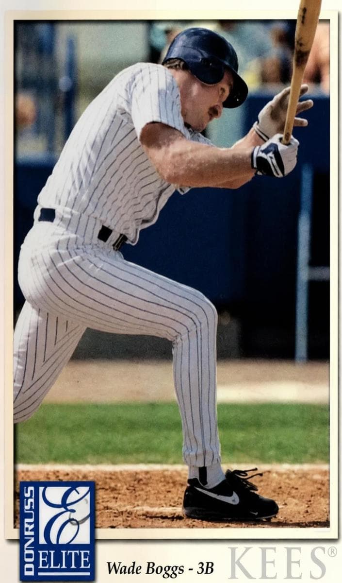 Wade Boggs 1998 panini Collections