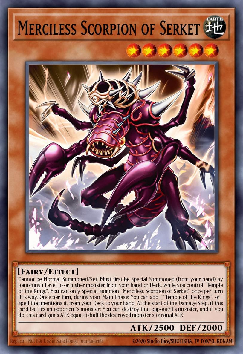Merciless Scorpion of Serket #MZTM-EN002
