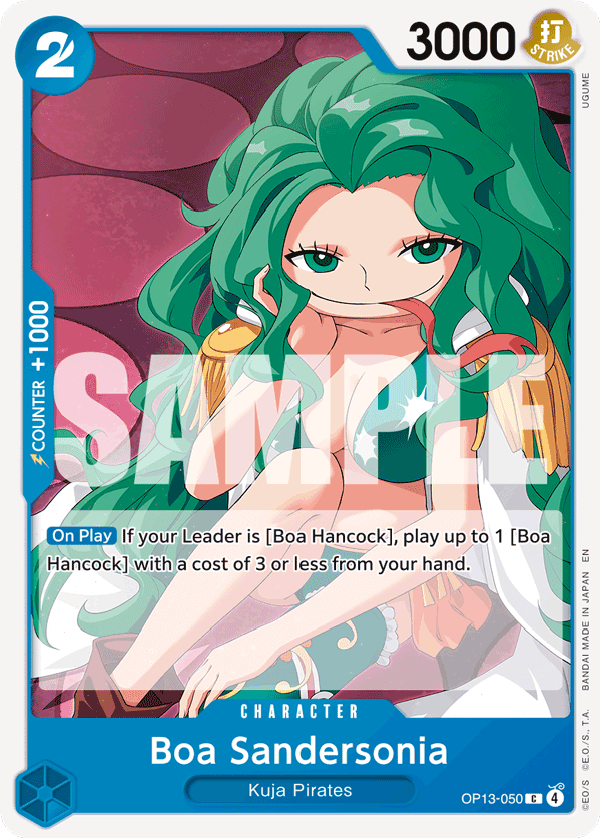 Boa Sandersonia 2025 One Piece