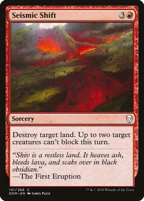Seismic Shift 2018 Magic: The Gathering Dominaria