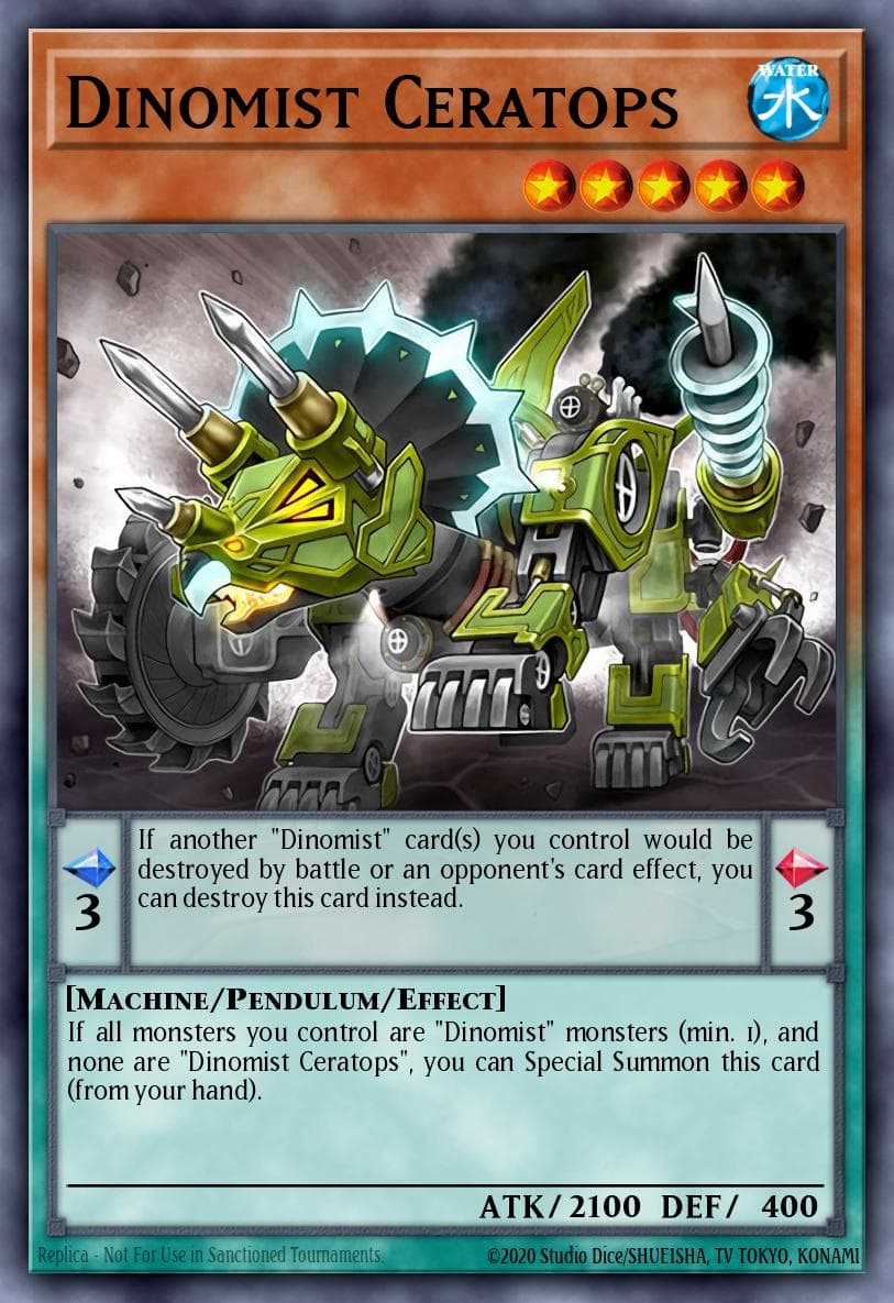 Dinomist Ceratops #MP16-EN197