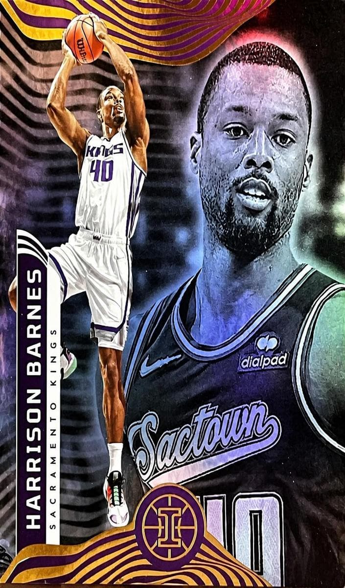 Harrison Barnes 2021 panini Panini Illusions
