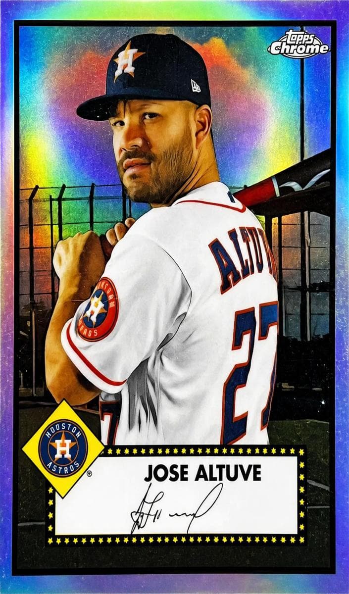 Jose Altuve 2021 topps