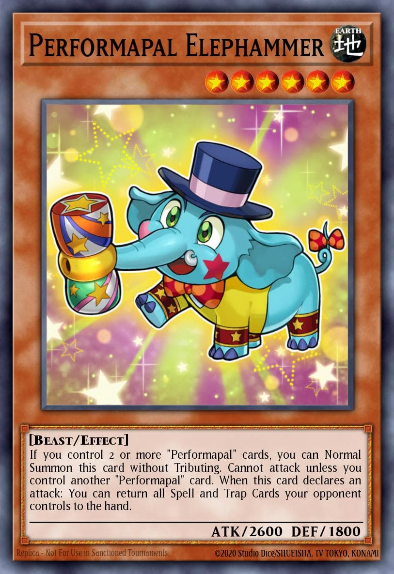 Performapal Elephammer #MP16-EN002