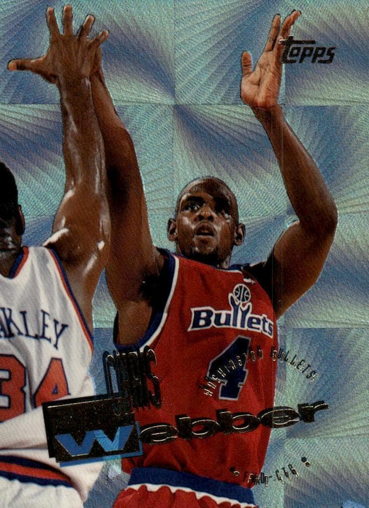 Chris Webber 1995 topps Topps