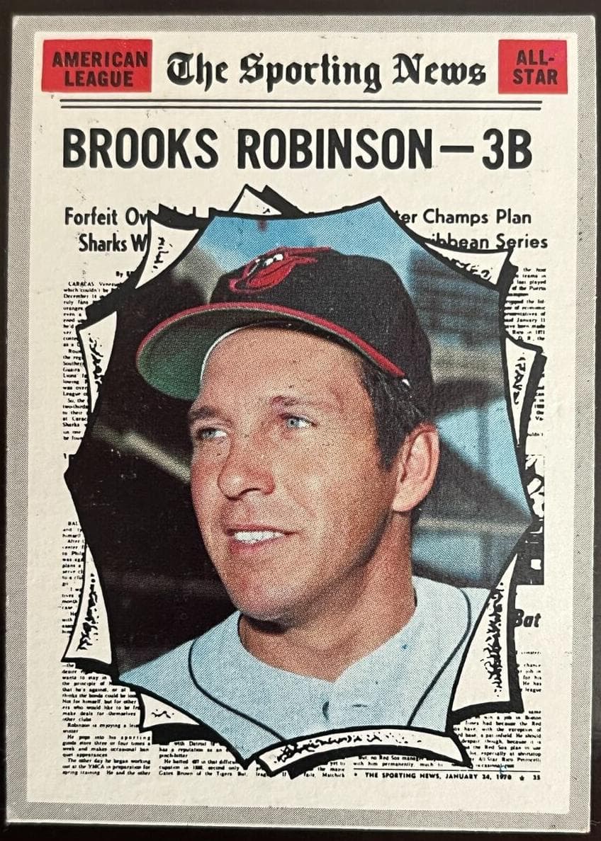 Brooks Robinson 1970 topps Topps
