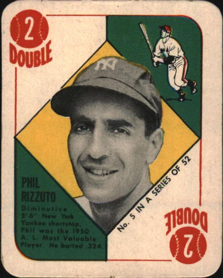 Phil Rizzuto 1951 topps Red Back