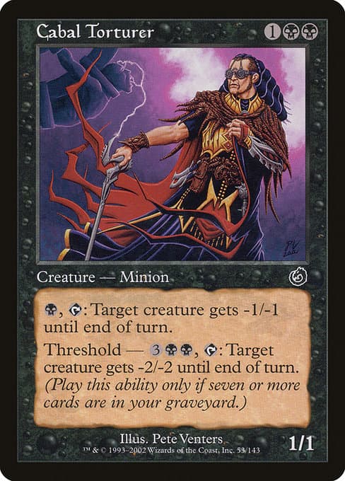 Cabal Torturer 2004 Magic: The Gathering