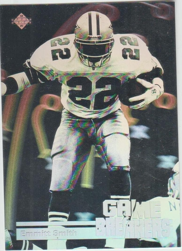Emmitt Smith 1991 upper-deck Upper Deck