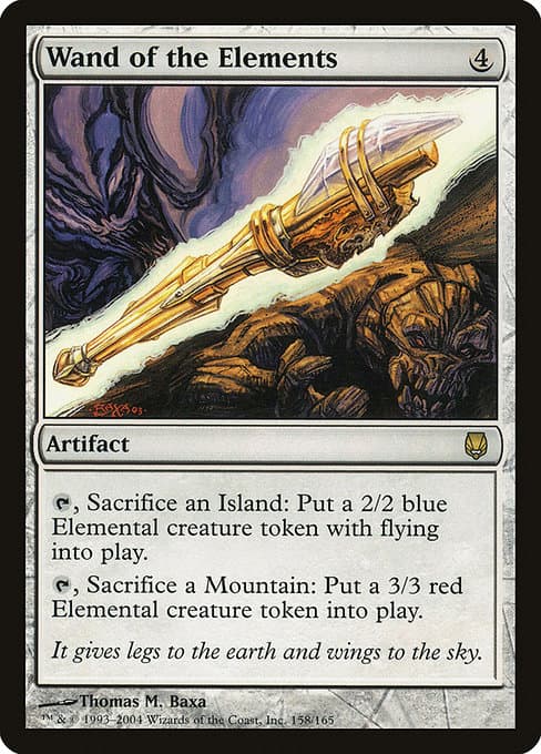 Wand of the Elements 2004 Magic: The Gathering