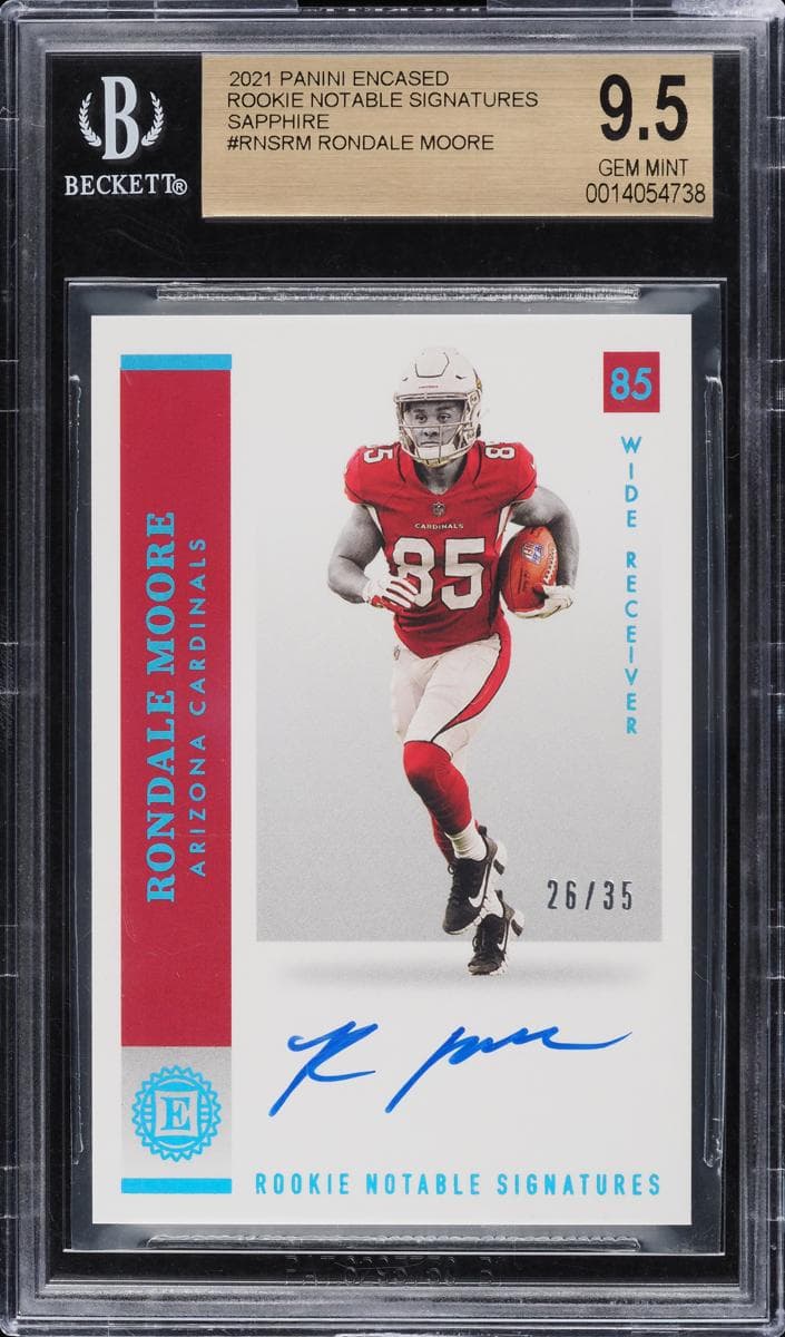 Rondale Moore 2021 panini