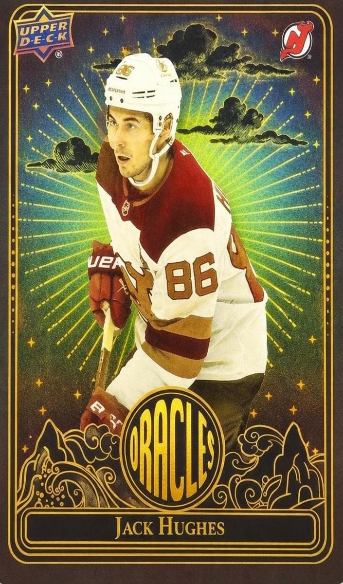 Jack Hughes 2024 upper-deck Upper Deck