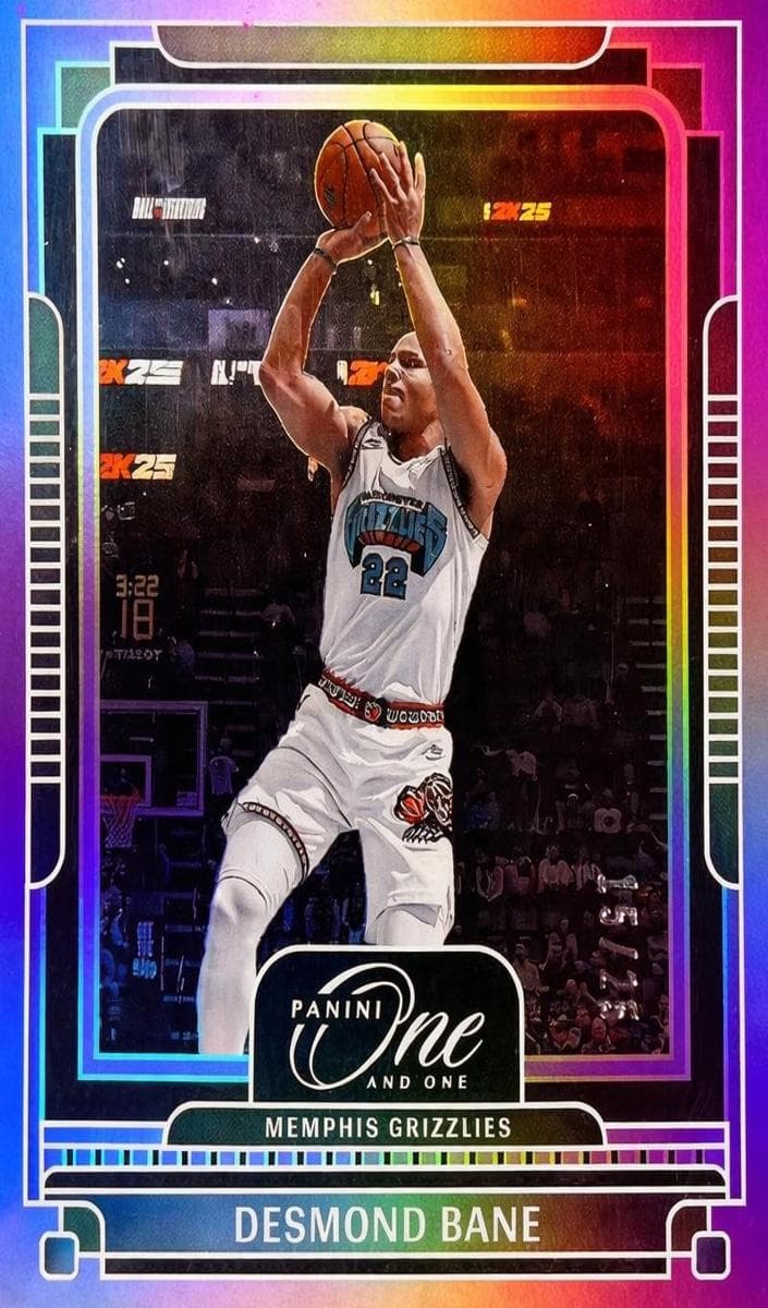Desmond Bane 2024 panini Panini One and One