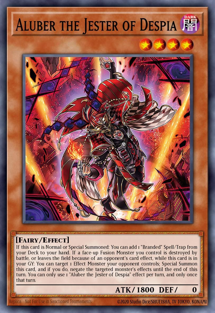 Aluber the Jester of Despia #CH01-EN003