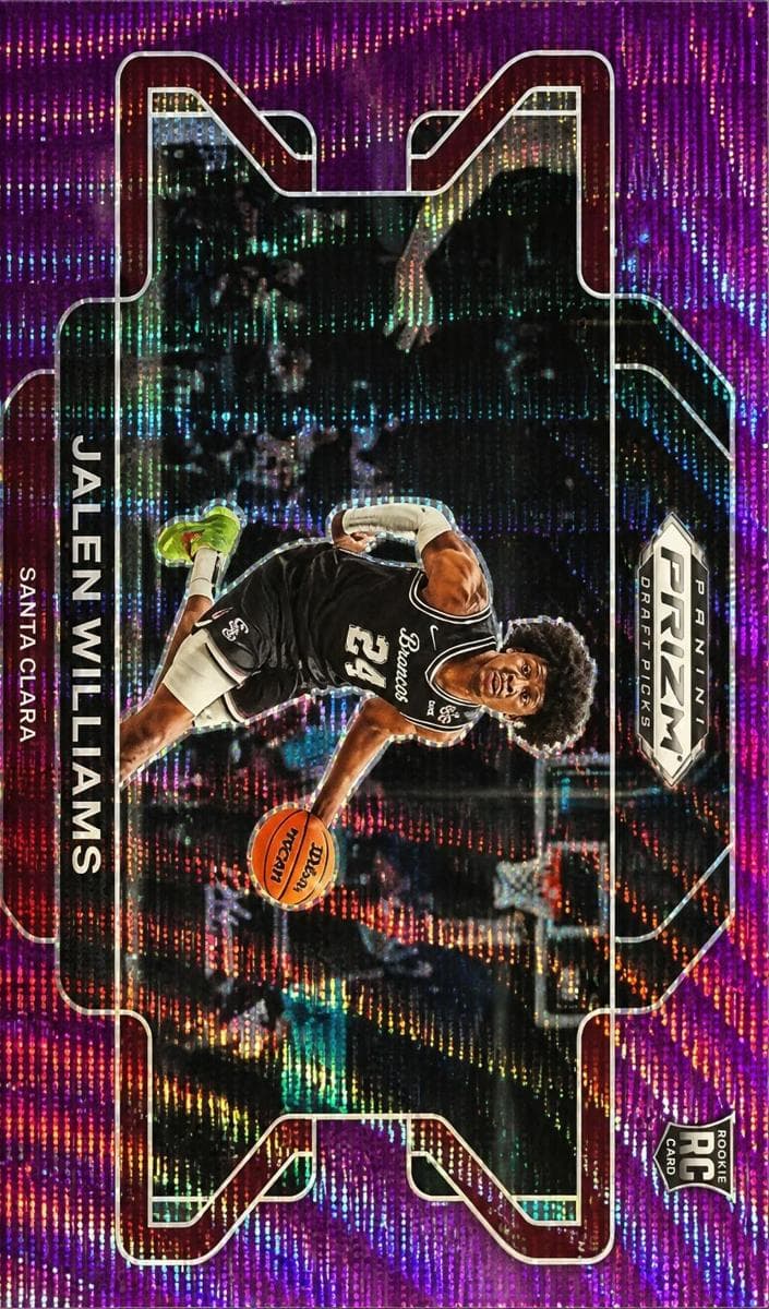 Jalen Williams 2022 panini Panini Prizm Draft Picks